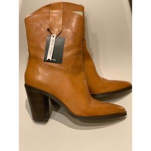 Authentic leather boots